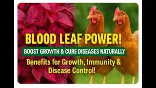 How to Use Blood Leaf to Boost Growth, Cure Poultry Diseases & Unlock Natural Immunity Secrets!