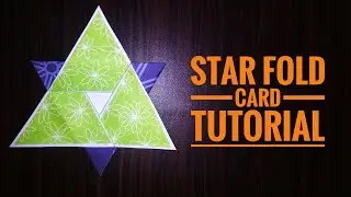 Star fold card | scrapbook card | different cards for scrapbook | napkin fold card | explosion box