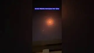 Iranian Ballistic Missiles Intercepted Over Qatar By Patriot System!