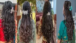 Wedding hairstyles for brides/indian wedding hairstyles/mehendi hairstyles/walima bridal hairstyles/