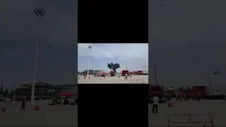 🔥Firefighting drone fire suppression scene recorded， the fire in just 30 seconds#Firefighting drone