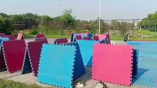 Kabaddi Ground Mat Washing Night to Morning Cleaning Task | Viral Video #shorts #kabaddi#viral#vlog 