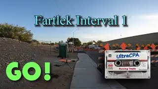 Fartlek Session follow along - Music & Scenery - 4k