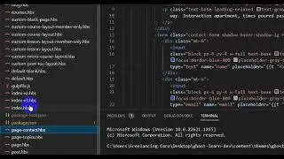How to chnage homepage  Variation? Learn Ghost LMS Theme - Themeix