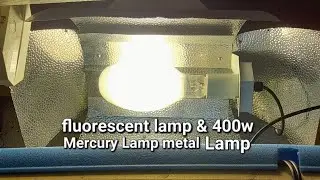 Fluorescent lamp to 400w Mercury Lamp shade flecktor top roof with old fluorescent lamp fixtures 