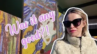 Van Gogh Exhibition || Immersive Experience In Lausanne Switzerland || Kiera Chaplin