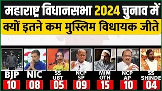 Maharashtra Muslim MLA 2024 | Maharashtra Assembly Election Result | कितने मुस्लिम MLA जीते  | #bjp