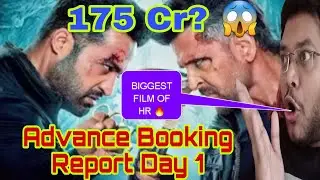 WAR 2 ADVANCE BOOKING REPORT DAY 1 | WAR 2 DAY 1 COLLECTION | BOX OFFICE PREDICTION | HINDI TELUGU |