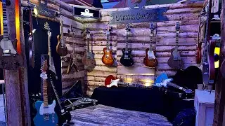 Gamble Guitars auf dem Guitar Summit 2022 in Mannheim, Messe, Gitarrenbau, Customguitars