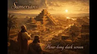 Ancient Sumerian Secrets: 1-Hour Deep Sleep History (15m Story + 45m Dark Screen)