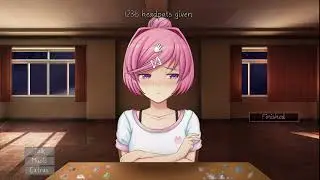 DDLC Just Natsuki - Giving this cutie 400 headpats