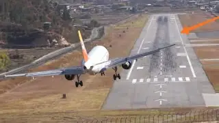 Airbus A319 landed in a short runway || Aviation Master