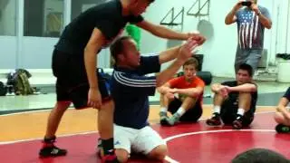 Luizzi Wrist tie single attack to fireman's9.15.15