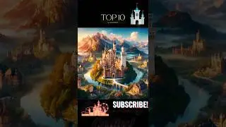 Top 10 Most Beautiful Castles in the World 2024 | Fairy-Tale Fortresses! #top10 #shorts