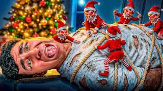 &iexcl;&iexcl;UN EJERCITO  de ELFOS TRAVIESOS de NAVIDAD me SECUESTRAN! * SANTA MALVADO los ENVIO