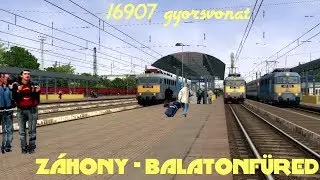 Irány a Balaton! 16907.Tekergő gyorsvonat Záhony - Balatonfüred ᴴᴰMSTS OR