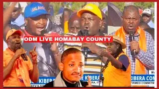 ODM PARTY HOLD MEGA RALLY IN HOMABAY FOR LINDA GROUND CAMAPAIGN 