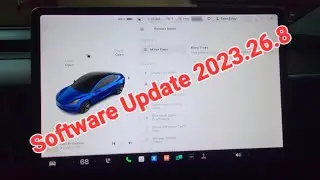 Tesla Model 3 Software Update Version 2023.26.8