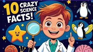 10 Amazing Science Facts for Kids🧠🤯 | Fun Learning for Curious Minds!