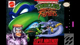 Teenage Mutant Ninja Turtles Tournament Fighters SNES [Playthrough] Rat King Difficulty 7