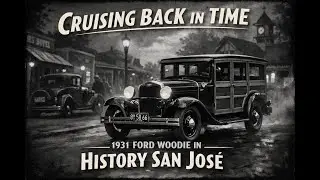 A Ride Through Time: Driving a 1931 Model A Ford Woodie at History San Jos&eacute;
