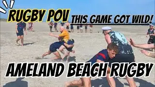 POV: Our First Game at Ameland Beach Rugby &mdash; Pure Chaos in the Sand! 🏖️🏉