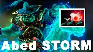 Abed TOP 2 MMR SEA play Storm Spirit  8k+ MMR Fight Dota 2 #dota2