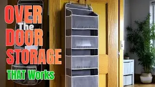 Over-the-Door Storage Organizer Review | No Drilling, Small Space Solution