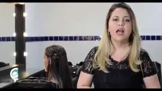 Como fazer uma flor a partir de uma tran&ccedil;a - WorkShop de Beleza - Escotec