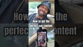How to get the perfect car content #contentcreator