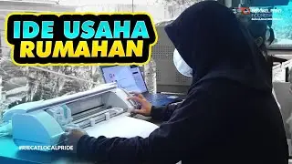 Pertama Kali Pakai Mesin Cutting Cameo 5 untuk Mengembangkan Bisnis Sticker ! Ide Usaha Rumahan