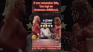 HULK HOGAN: ULTIMATE WARRIOR WRESTLEMANIA VI! ⭐️⭐️⭐️⭐️⭐️