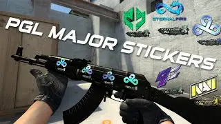 CSGO PGL Major Antwerp 2022 - All Stickers showcase [4K60FPS]