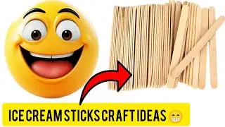 Ice Cream sticks craft ideas 💡| Beautiful Ice Cream sticks craft and room decor ideas | out of waste