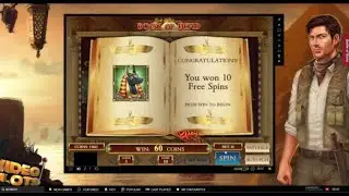 Mega Win on Book of Dead - Horsehead DogFace!