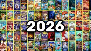Disney all animated movies list 1937 to 2026 | With Release date 🔥| In Hindi #disney