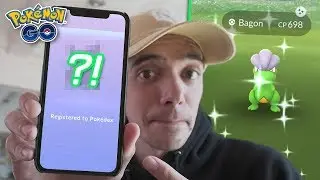 FINALLY FOUND THIS NEW POK&Eacute;MON ON BAGON COMMUNITY DAY!