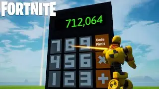 Working Calculator in Fortnite Creative