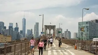 (Bike Ride) Jersey City, N.J. to the Brooklyn Bridge