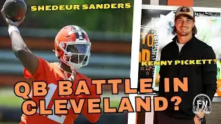 QB SHOCKER?! 🤯 Is Shedeur Sanders Starting Over Kenny Pickett in Cleveland?!
