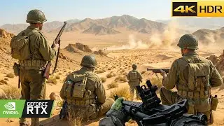 No Escape in the Deadly Desert  | Rats of Tobruk | Ultra Realistic Gameplay 4K 60FPS ] Call of Duty