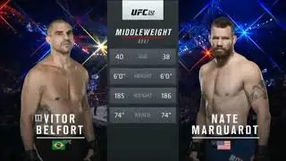 Vitor Belfort vs Nate Marquardt
