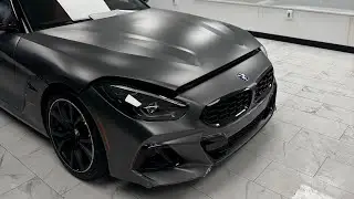 POV: Installing PPF on 2026 BMW Z4 Oversized Hood