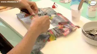 Decoupage su cornice un idea che arreda