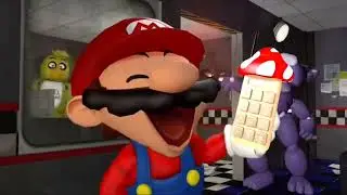 MARIO IN FIVE NIGHTS AT FREDDY'S?! JUAN GAMER Reacts to REMASTERED64: Freddy's Spaghetteria