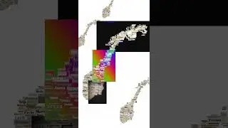 Norway Vintage Collage Map 🇳🇴