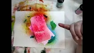 Bee Crafty with Bev ~ Try It Out Tuesday ~ Dylusions Ink Sprays