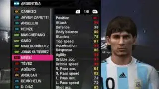 PES 2010 [Faces] - Argentina !