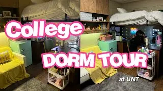 College Dorm Tour | UNT (Kerr Hall Tour)