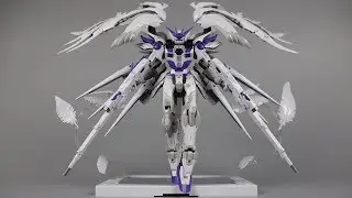【型模玩赏】模心 飞翼零式高达 紫色版